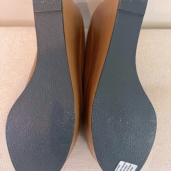 Carven × Robert Clergerie platform wedges brown & black leather - Picture 5 of 9